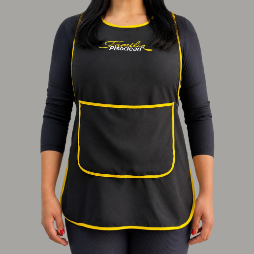 Avental Oficial Pisoclean — Linha Feminina